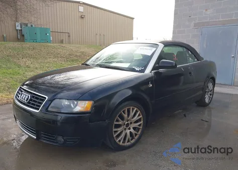 2006 Audi A4 1.8T from USA, damaged, VIN WAUAC48H46K010201